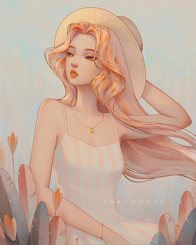 插画师 ankymoore 