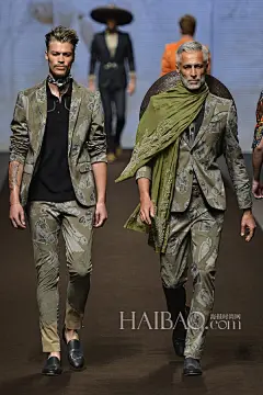 墨西哥牛仔们的野性“花花世界”！艾绰 (Etro) 2014春夏男装秀，海报时尚网带你亲临2014春夏米兰男装周