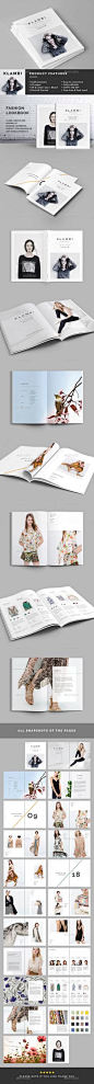 Fashion Lookbook Template <a class="pintag" href="/explore/design/" title="#design explore Pinterest">#design</a> Download: <a href="http://graphicriver.net/item/fashion-lookbook/11401509?ref=ksioks" 