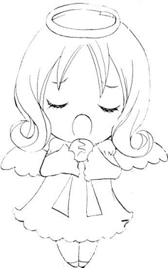 素描简体人物动漫