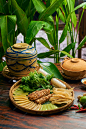 Close-up of food in plate on table