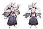 阴阳师低调大佬画师公开原稿：酒茨皮肤和源赖光都出自同一人手笔
