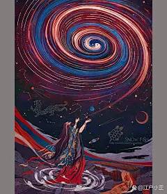 古典文化插画家推荐——雪鱼 80后插画家雪鱼，喜欢从连环画中汲取营养，他致力于精研中国古典题材，画风清新隽秀，精巧别致，游丝铁线描信手拈来，又带着一些西洋画的神秘气息。他曾经给《知否知否》电视剧片尾曲配过长卷插图，并且作品屡屡被电视媒体“借鉴”，构图线条与配色无一不绝。他新出品一本2022“中国传统神话台历”值得收藏~#插画# #连环画#