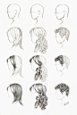 Drawing Tutorial: Hair