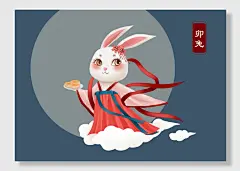 兔年卡通手绘十二生肖海报