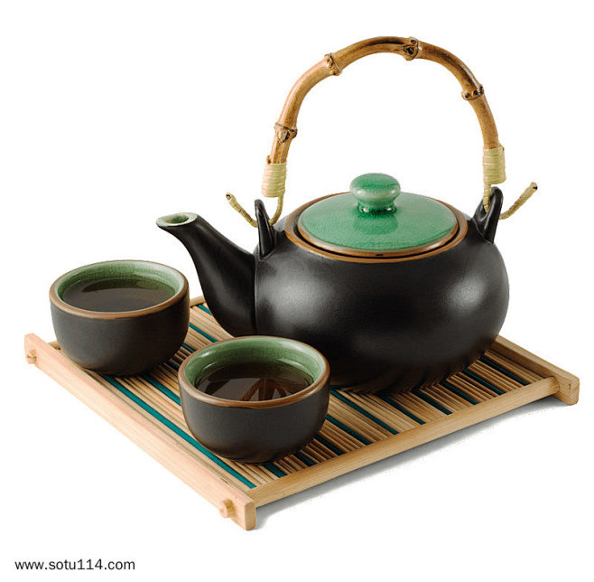 中国风茶壶茶几