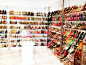 Inside the Rene Caovilla Shoe Museum.  Click through to see more.