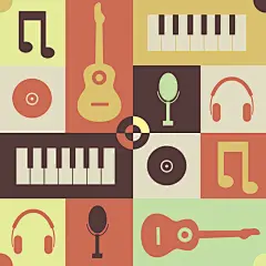 矢量音乐社团音乐派对海报