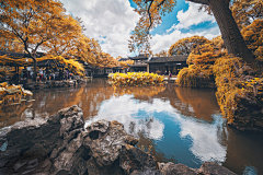 牧生生牧采集到A素材-中式园林庭院