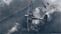 coast, graphics, art, Spitfire, the side, Supermarine, he-111, the English fighter, battle of Britain
