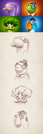 Dribbble - Characters_-_making_of.jpg by Mike | Creative Mints