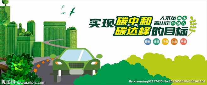 碳中和文化墙