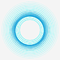 蓝色科技光效圆圈高清素材 圆圈 科技 蓝色 免抠png 设计图片 免费下载