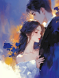 总裁文底图 | 蓝调_5_小山峦_来自小红书网页版