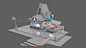ArtStation - Cyber Punk Bar - 3D Modeling Study, Van Anh Pham