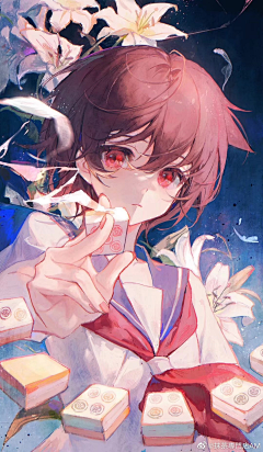 颜惑／韵水采集到抹茶