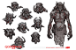 Troll Concepts, Stephen Oakley : The trolls were a huge undertaking that was touched by every character person in SMS. You can find the awesome sculpt work for most of the trolls over at Eric's Page: <a class="text-meta meta-link" rel="n