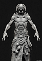 Demon_Lich_KS, Bruno Melo : Personal project - 3dsmax and zbrush for sculpt and rendered in zbrush as well (the 3 views image was keyshot).