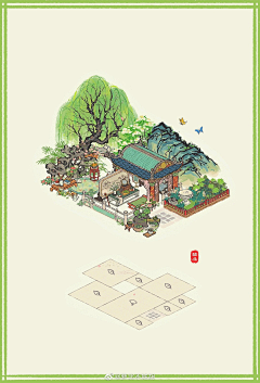 缺341采集到江南百景图
