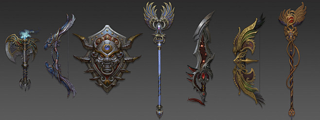 Weapons set