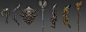 Weapons set