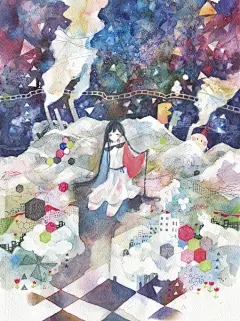 隠された顔 Ⅱ　　　　　　、二次元、pixiv、壁纸、高清、大图、动漫、治愈系、温暖、萌