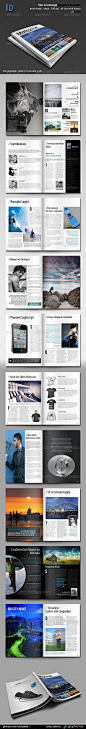 This Is Indesign Magazine Template - Magazines Print Templates