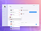 沟通无障碍，见字如面。12组PC端聊天界面设计 - 优优教程网