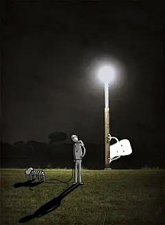 Johan Thörnqvist：在照片上画插画 | 理想生活实验室