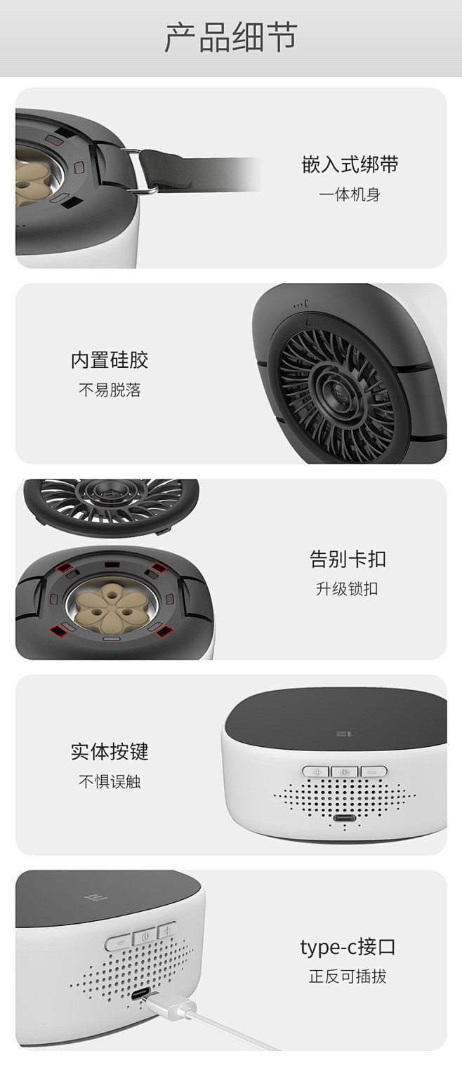 小艾无烟电艾灸盒随身灸宫寒家用智能艾炙肚...