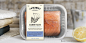 JASeawolf鲑鱼片海鲜产品包装设计（线条插画风格包装设计）2