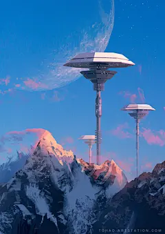 自由概念艺术家Sylvain Sarrailh的作品，有种畅然自由的感觉，大概这就是插画的Freestyle吧  太喜欢图5，决定做手机屏保！ 小编：@短腿僵尸木  #设计秀##设计欣赏# ​​​​