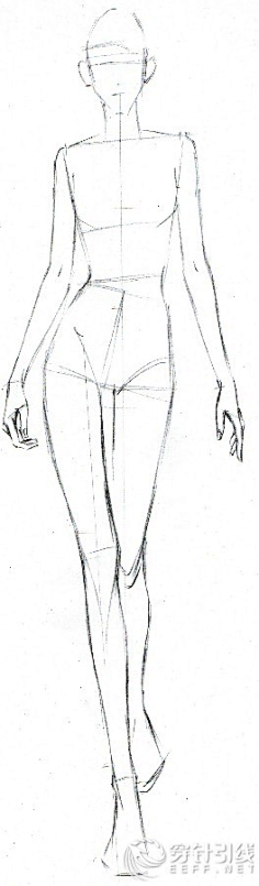 net采集虚胖儿采集到时装画采集1@博咖服装设计 @插画控 @插画美学
