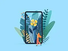 引导页插画-识别花 by yaoyooyouta | Dribbble