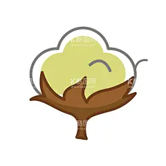 棉花  - 源文件下载【酷图网】棉花,新疆棉花,新疆棉,棉花插画,棉花图标,棉花图片,棉花团