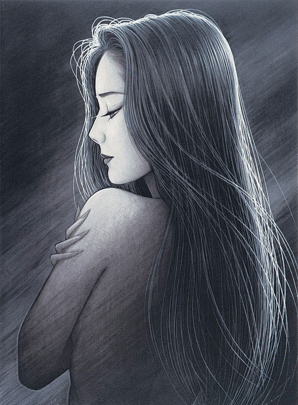 鹤田一郎版画《美人绘》作品赏 365知识...