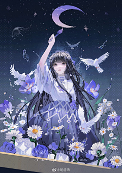 卷生卷死美术人采集到【画】颜色