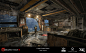 Gears of War 4 - Forge Concepts, Malte Langheim : 2016 Concepts for the multiplayer map Forge in Gears of War 4, by Splash Damage and Microsoft Studios 'The Coalition'. The process involved painting over a 3D block-out in Unreal Engine 4, using assets tha