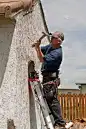 锤子,建筑业,工具带,垂直画幅,建筑工地,手工具,人,建筑外部,户外,工具