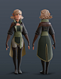 Inquisitor Dany Lavellan, Gleb Smogorzewski : I've created this  project under the supervision of Pavel Terekhov during his foundation course. Thanks to Pavel!
Based on a concept by Kayla Marquez : https://the-orator.deviantart.com/
https://www.artstation