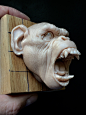 Angry monkey, Tomek Radziewicz : Monkey/super sculpy/2,5inches/if you want email me 
