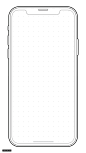 iPhone X 原型线框模板 UI设计 