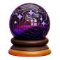 Crystal Ball 3D Icon