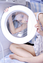 俏皮居家美女性感大长腿写真图片_性感美女_美桌网