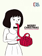 “Merry Christmas!” あなたは綺麗に発音できますか？  |  AdGang : Case: Merry Christmas
南米エクアドルで、大手語学教室のWall Street Englishが実施したホリデーシーズン向けのプリント広告。

チャーミングなグラフィックが特