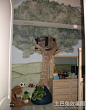 创意儿童房手绘墙图片