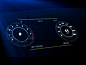 VW Arteon - dashboard interface volkswagen start speed interface engine drive debut dashboard car arteon animation