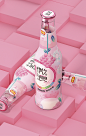 好想你X古戈 | 气泡水 连吐出的泡泡都是粉红色-古田路9号-品牌创意/版权保护平台