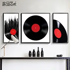 创意现代客厅挂画书房个性挂画酒店宾馆墙画餐厅KTV装饰海报壁画