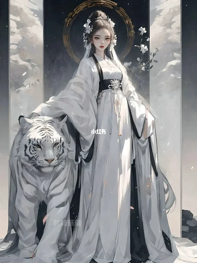 白虎｜拟人 神女